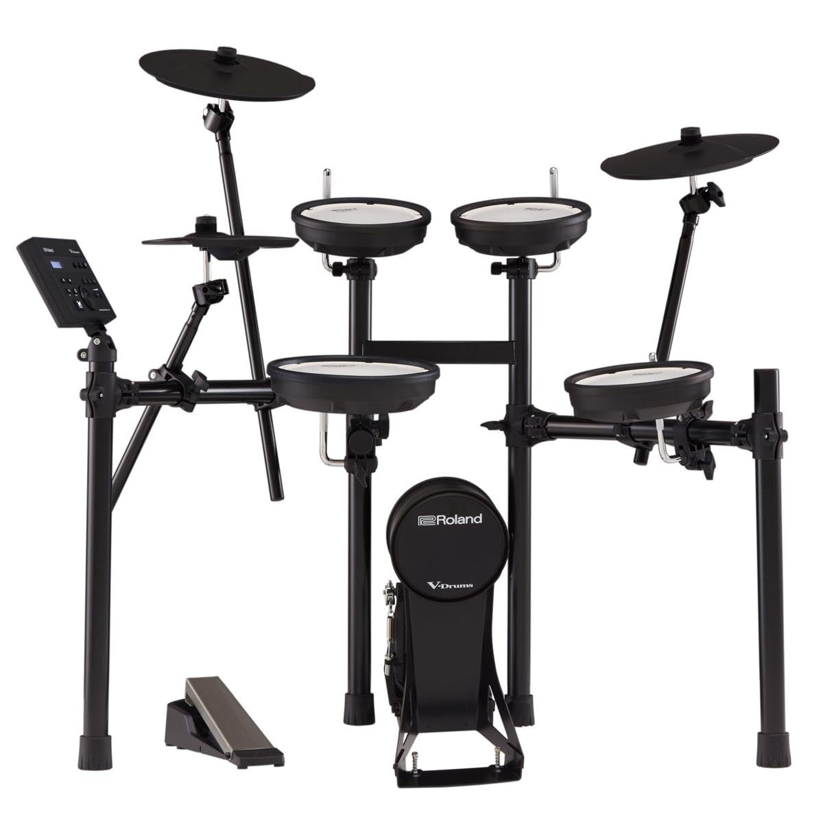 Roland TD-02KV V-Drums | Electronic Drum Kit with Expressive Playability, Noise-Reducing Features, Mesh-Head Snare, Wide Acoustic-Style Playing