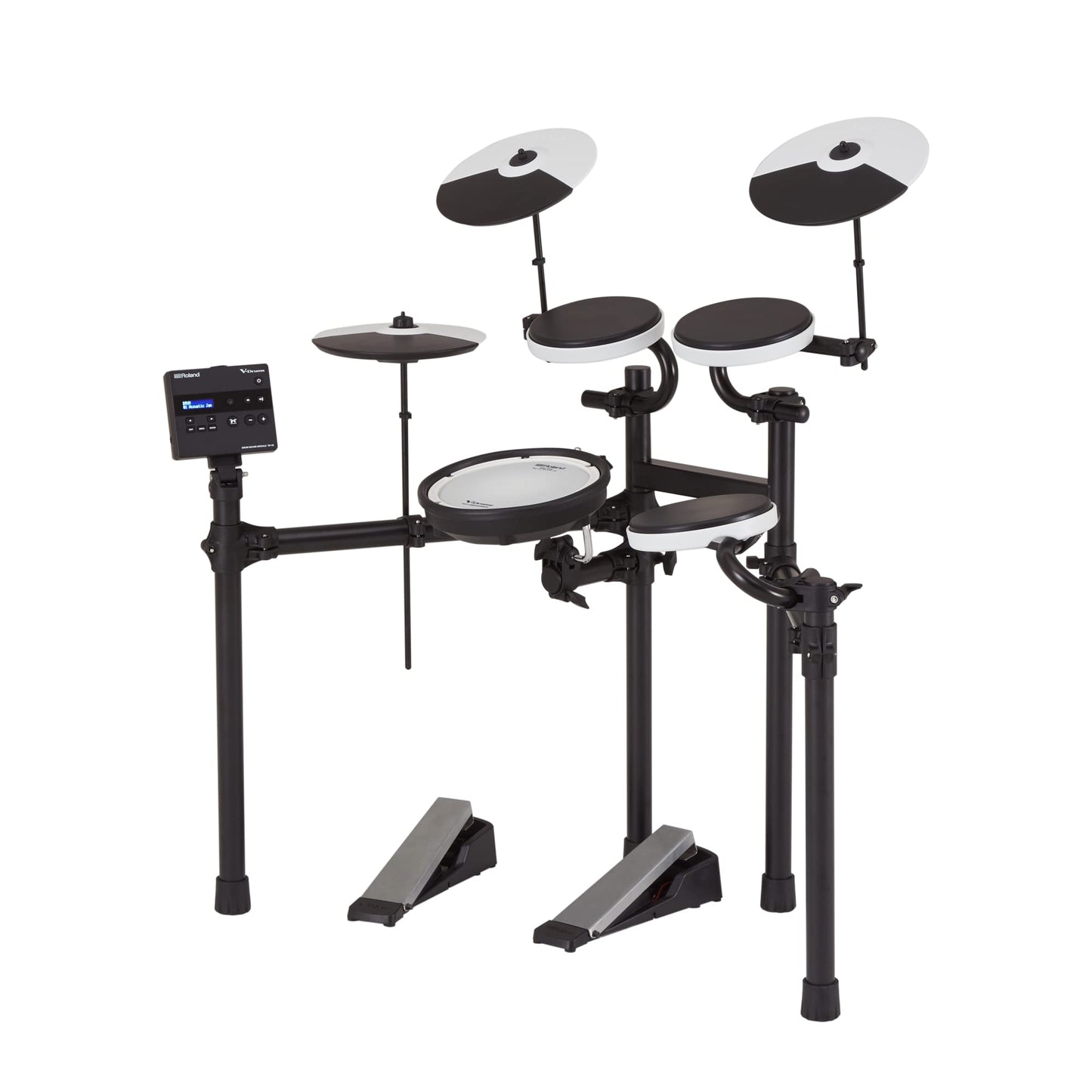 Roland TD-02KV V-Drums | Electronic Drum Kit with Expressive Playability, Noise-Reducing Features, Mesh-Head Snare, Wide Acoustic-Style Playing