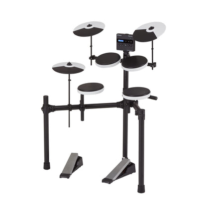Roland TD-02K V-Drums | Entry-Level Compact Electronic Drum Kit with Expressive Playability, Noise-Reducing Features, Height-Adjustable Stand &