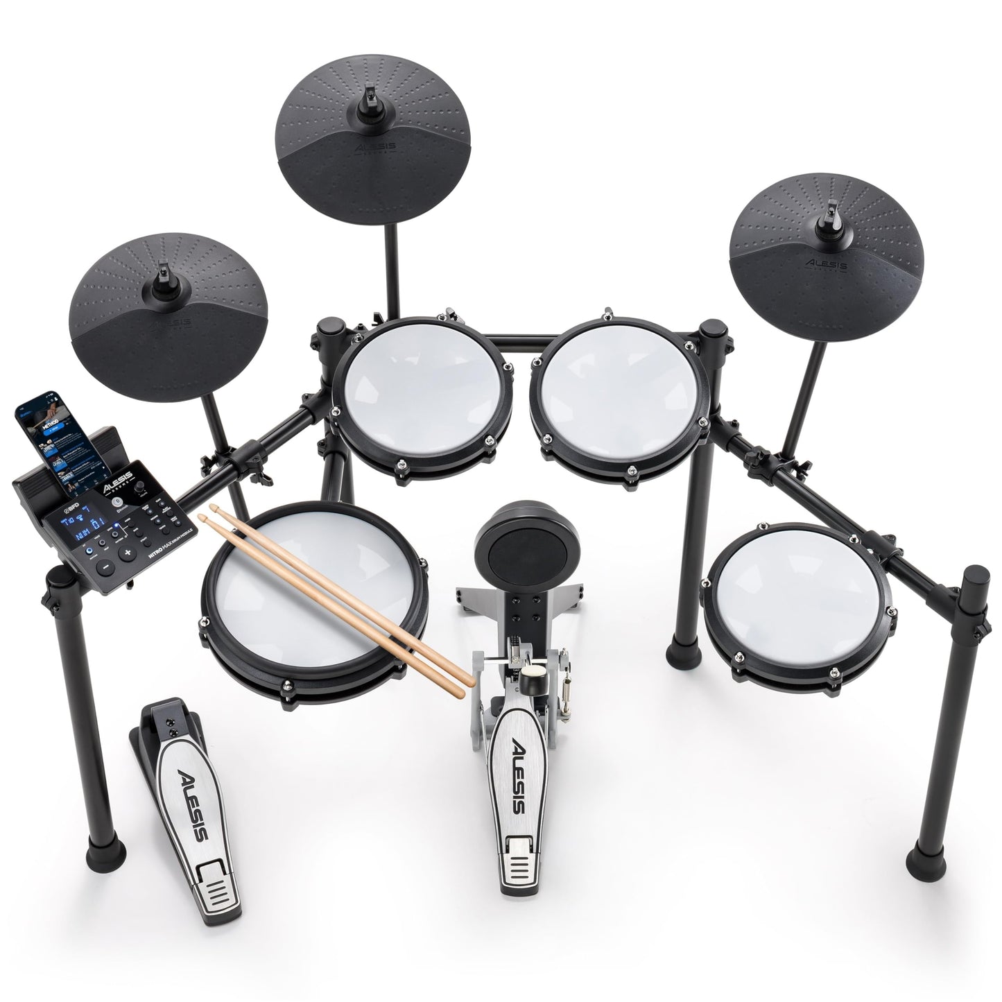 Roland TD-02K V-Drums | Entry-Level Compact Electronic Drum Kit with Expressive Playability, Noise-Reducing Features, Height-Adjustable Stand &